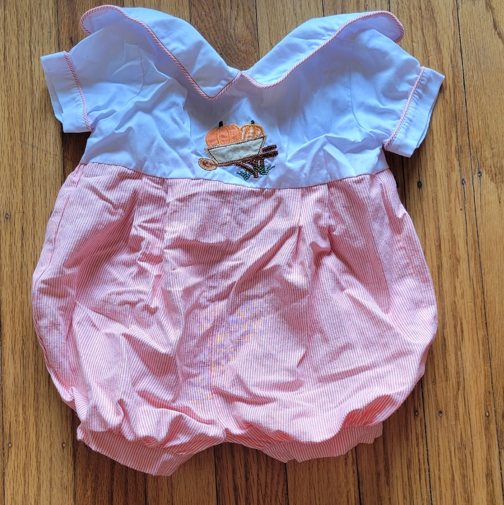 Baby's First Thanksgiving Romper